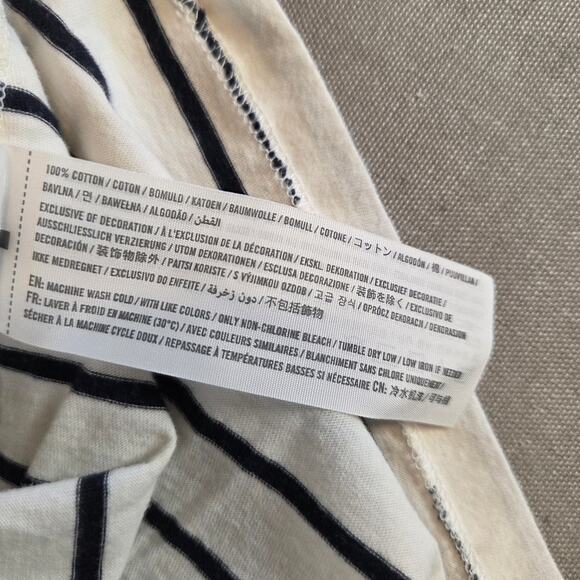 Abercrombie & Fitch Women’s XXL Striped Cotton Crewneck Long Sleeve Sweater - Picture 11 of 12